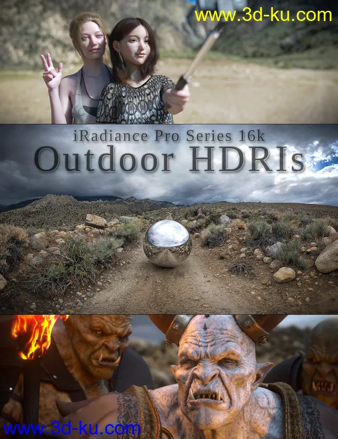 iRadiance Pro Series 16k HDRIs - Big Outdoors模型的图片1