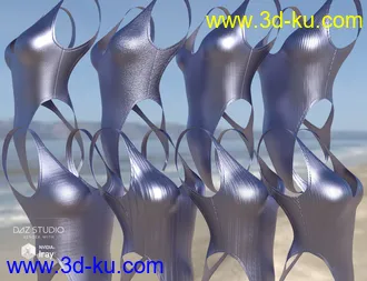 3D打印模型Iray Super Shaders Bikinis Gone Wild (Merchant Resource)的图片