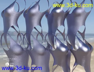 Iray Super Shaders Bikinis Gone Wild (Merchant Resource)模型的图片19