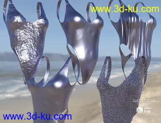 Iray Super Shaders Bikinis Gone Wild (Merchant Resource)模型的图片24