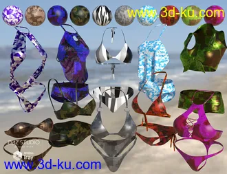 3D打印模型Iray Super Shaders Colorful Camouflage (Merchant Resource)的图片