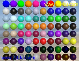 3D打印模型Iray Super Shaders Colorful Camouflage (Merchant Resource)的图片