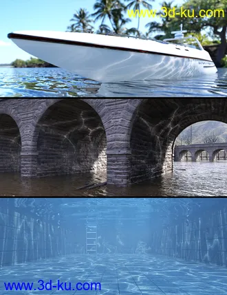 3D打印模型Iray Water Caustic Lights的图片