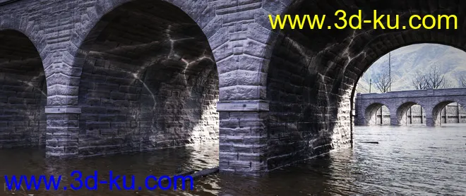 Iray Water Caustic Lights模型的图片4