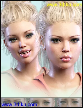 3D打印模型iV Expressive & Receptive Communication For Genesis 8 Female(s)的图片