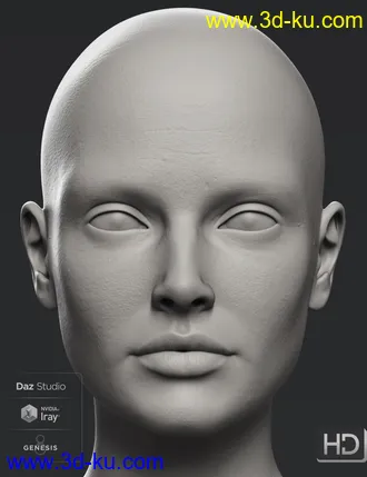 3D打印模型Jacqueline 8.1 HD Add-On的图片