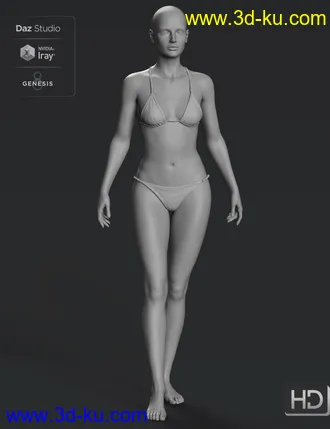 3D打印模型Jacqueline 8.1 HD Add-On的图片