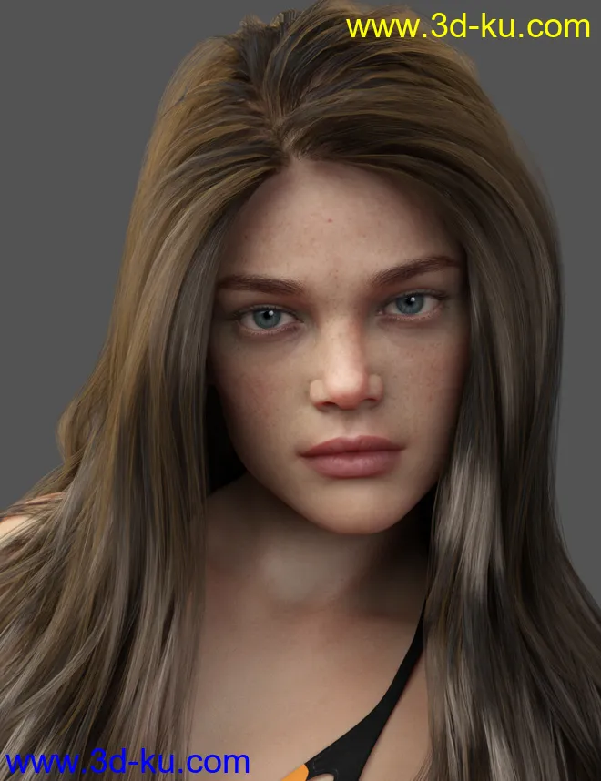 Jade HD for Genesis 8.1 Female模型的图片2