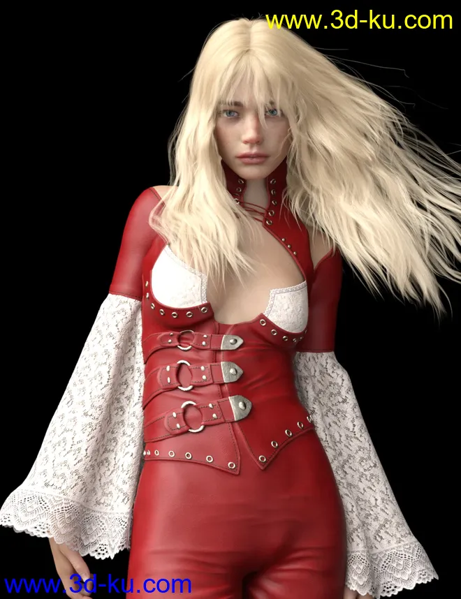 Jade HD for Genesis 8.1 Female模型的图片3