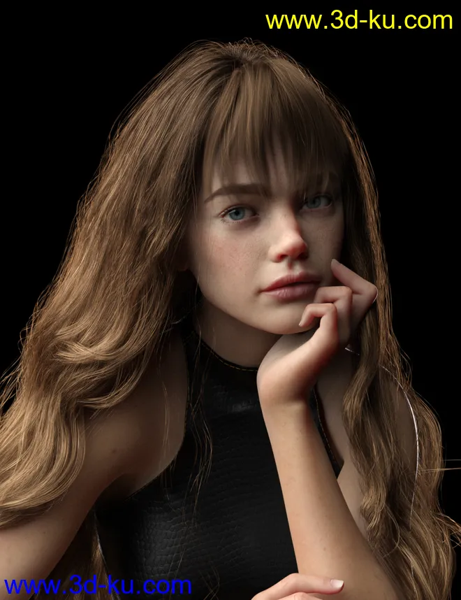 Jade HD for Genesis 8.1 Female模型的图片6