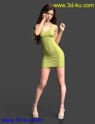 3D打印模型Jade HD for Genesis 8.1 Female的图片