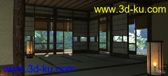 3D打印模型Japanese Onsen的图片