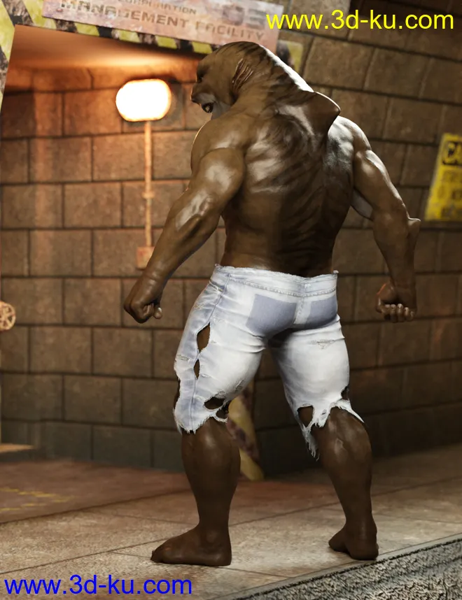 Jawz for Genesis 8.1 Male模型的图片4