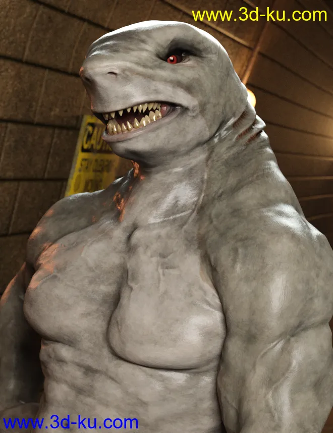 Jawz for Genesis 8.1 Male模型的图片5