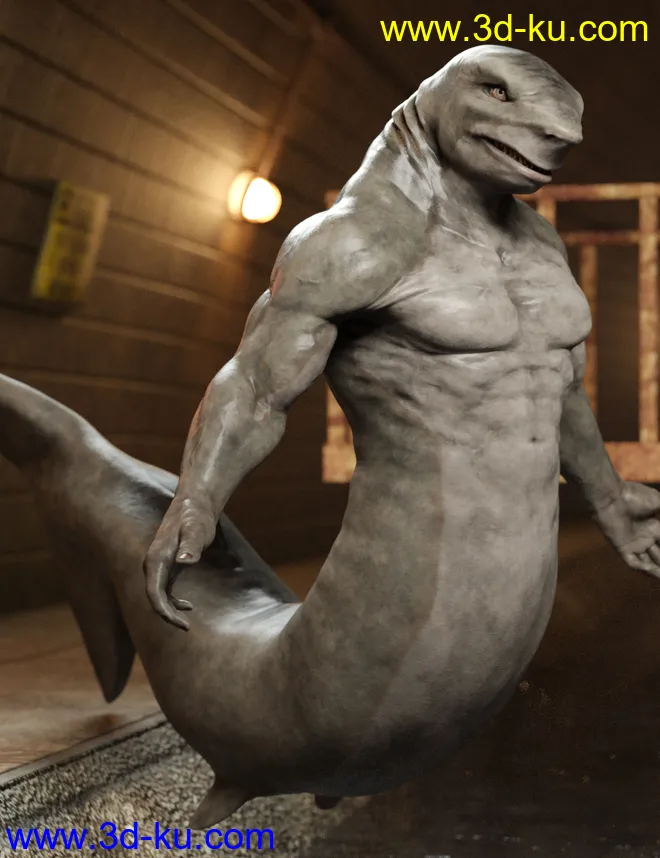 Jawz for Genesis 8.1 Male模型的图片10
