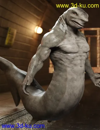 3D打印模型Jawz for Genesis 8.1 Male的图片