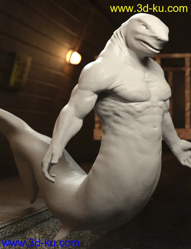 Jawz for Genesis 8.1 Male模型的图片11
