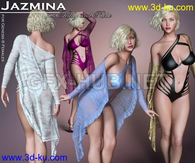 Jazmina for Genesis 8 Females模型的图片1