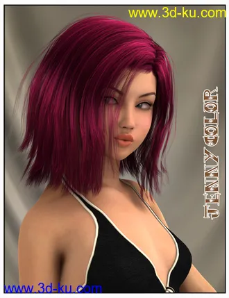 3D打印模型Jenny Hair Color的图片
