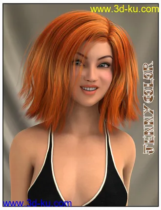 3D打印模型Jenny Hair Color的图片
