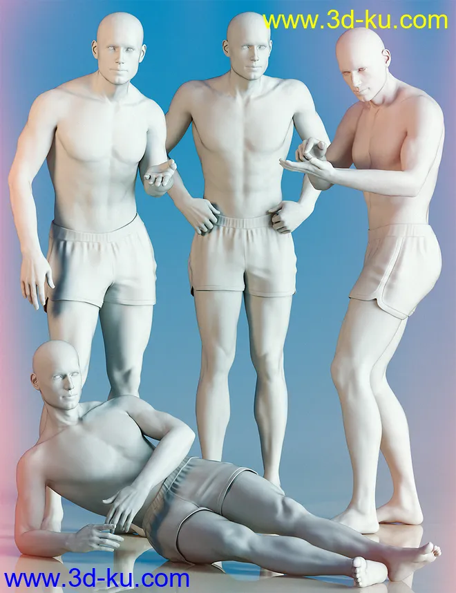 Jepe's Cinematic3 Props and Poses for Michael 8模型的图片3