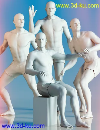 3D打印模型Jepe's Cinematic3 Props and Poses for Michael 8的图片