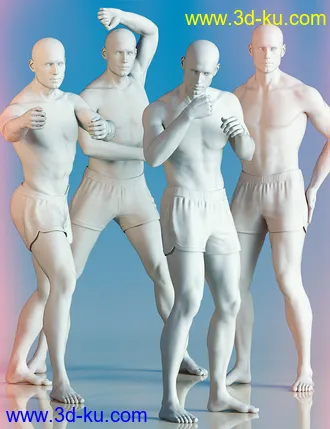 3D打印模型Jepe's Cinematic3 Props and Poses for Michael 8的图片