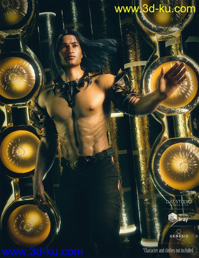 Jepe's Cinematic3 Props and Poses for Michael 8模型的图片10