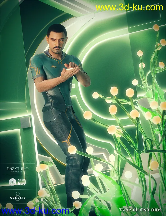 Jepe's Cinematic3 Props and Poses for Michael 8模型的图片13