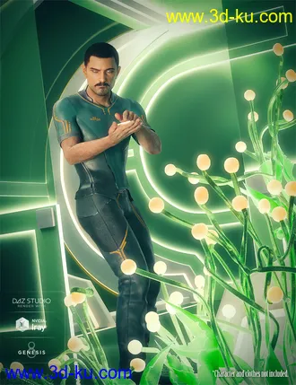 3D打印模型Jepe's Cinematic3 Props and Poses for Michael 8的图片