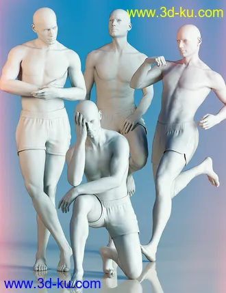 3D打印模型Jepe's Cinematic4 Poses and Props for Michael 8的图片