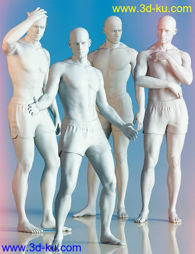 Jepe's Cinematic4 Poses and Props for Michael 8模型的图片5