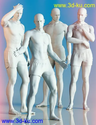 3D打印模型Jepe's Cinematic4 Poses and Props for Michael 8的图片