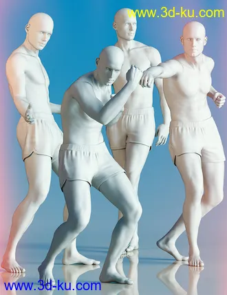 3D打印模型Jepe's Cinematic4 Poses and Props for Michael 8的图片