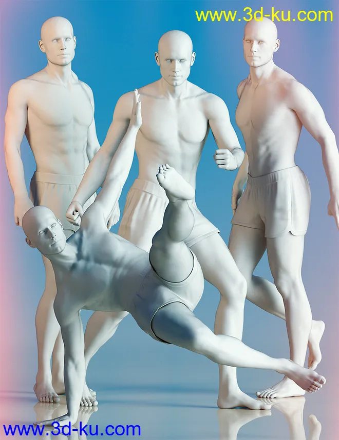 Jepe's Cinematic4 Poses and Props for Michael 8模型的图片9