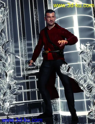 3D打印模型Jepe's Cinematic4 Poses and Props for Michael 8的图片