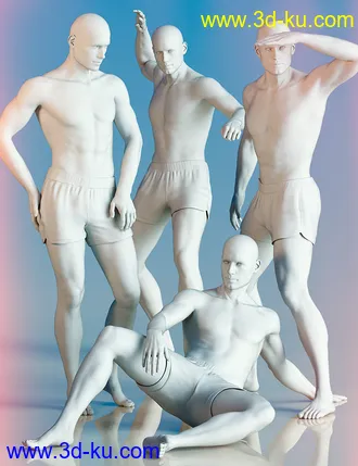 3D打印模型Jepe's Cinematic5 Props + Poses for Michael 8的图片