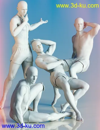 3D打印模型Jepe's Cinematic5 Props + Poses for Michael 8的图片