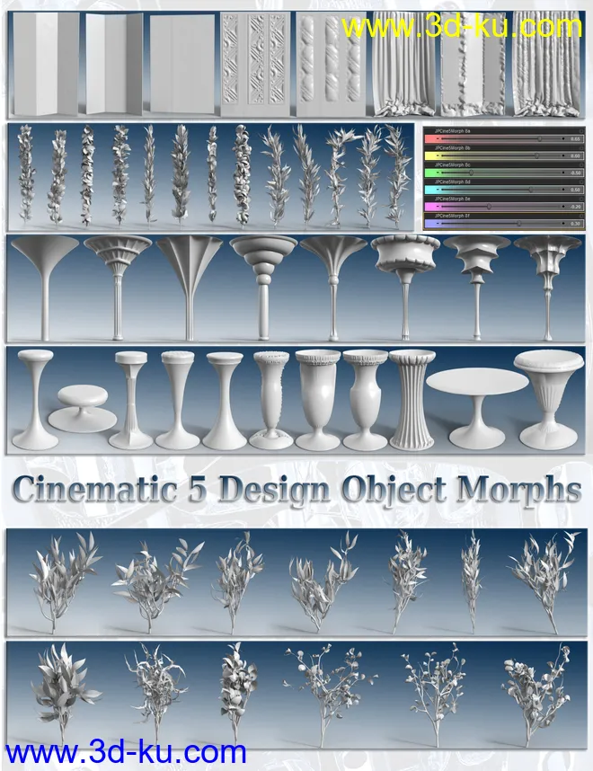 Jepe's Cinematic5 Props + Poses for Michael 8模型的图片10