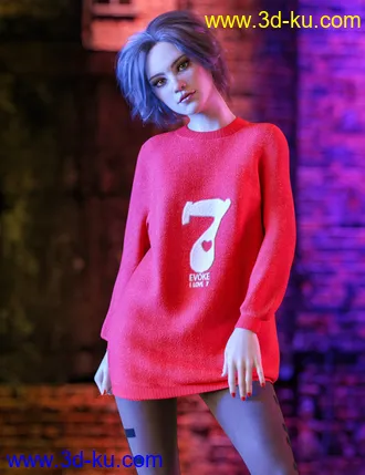 3D打印模型Jessa HD for Genesis 8 and 8.1 Female的图片