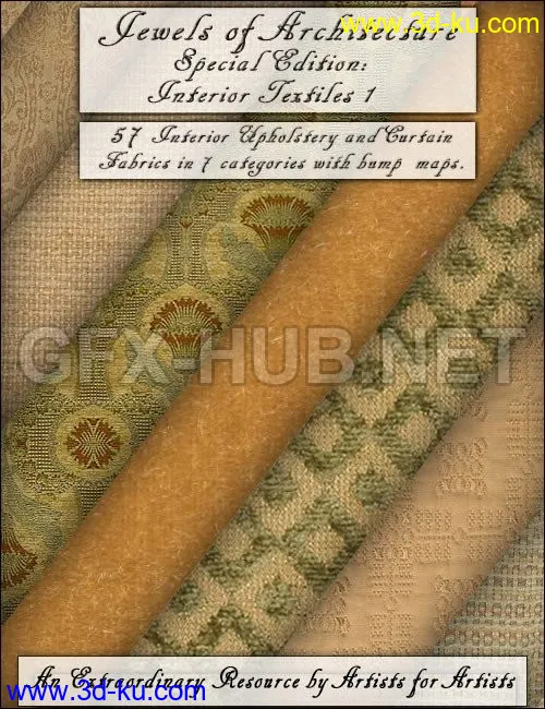 Jewels of Architecture SEInterior Textiles模型的图片1