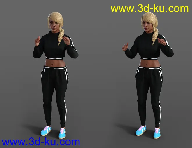 Joyful Reactions Animations for Genesis 8模型的图片2