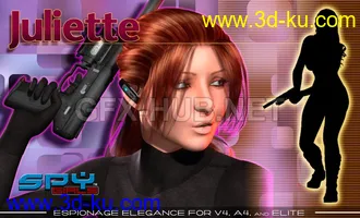 3D打印模型Juliette Espionage Elegance的图片