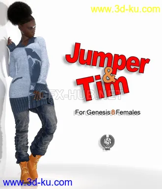 3D打印模型Jumper And Tim For Genesis 8 Females的图片