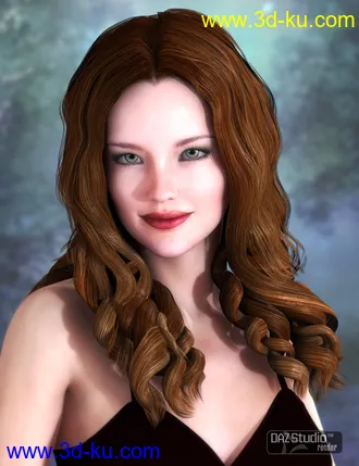 3D打印模型Kalypso Hair的图片