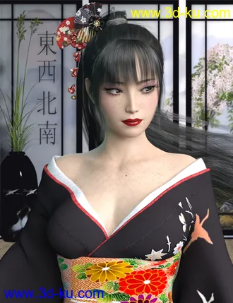 3D打印模型Kaoruko for Genesis 8 Female的图片