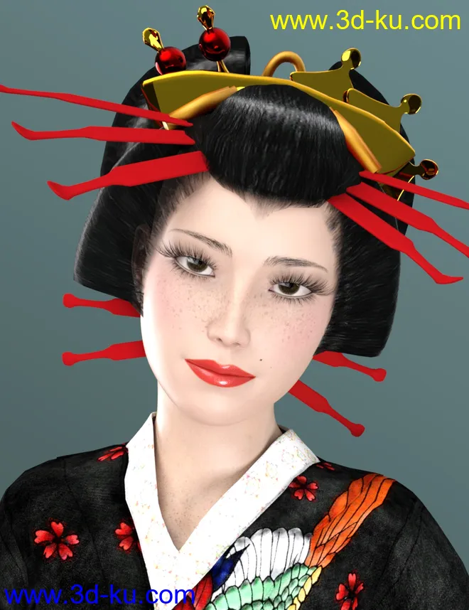 Kaoruko for Genesis 8 Female模型的图片9