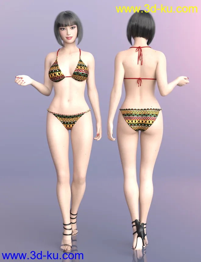 Kaoruko for Genesis 8 Female模型的图片10