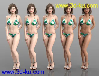 3D打印模型Kaoruko for Genesis 8 Female的图片