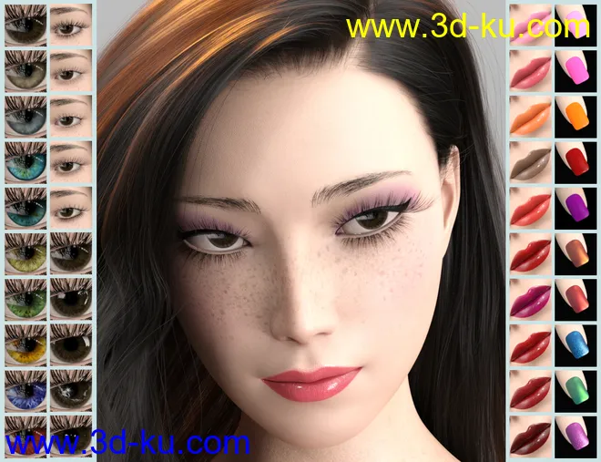 Kaoruko for Genesis 8 Female模型的图片12